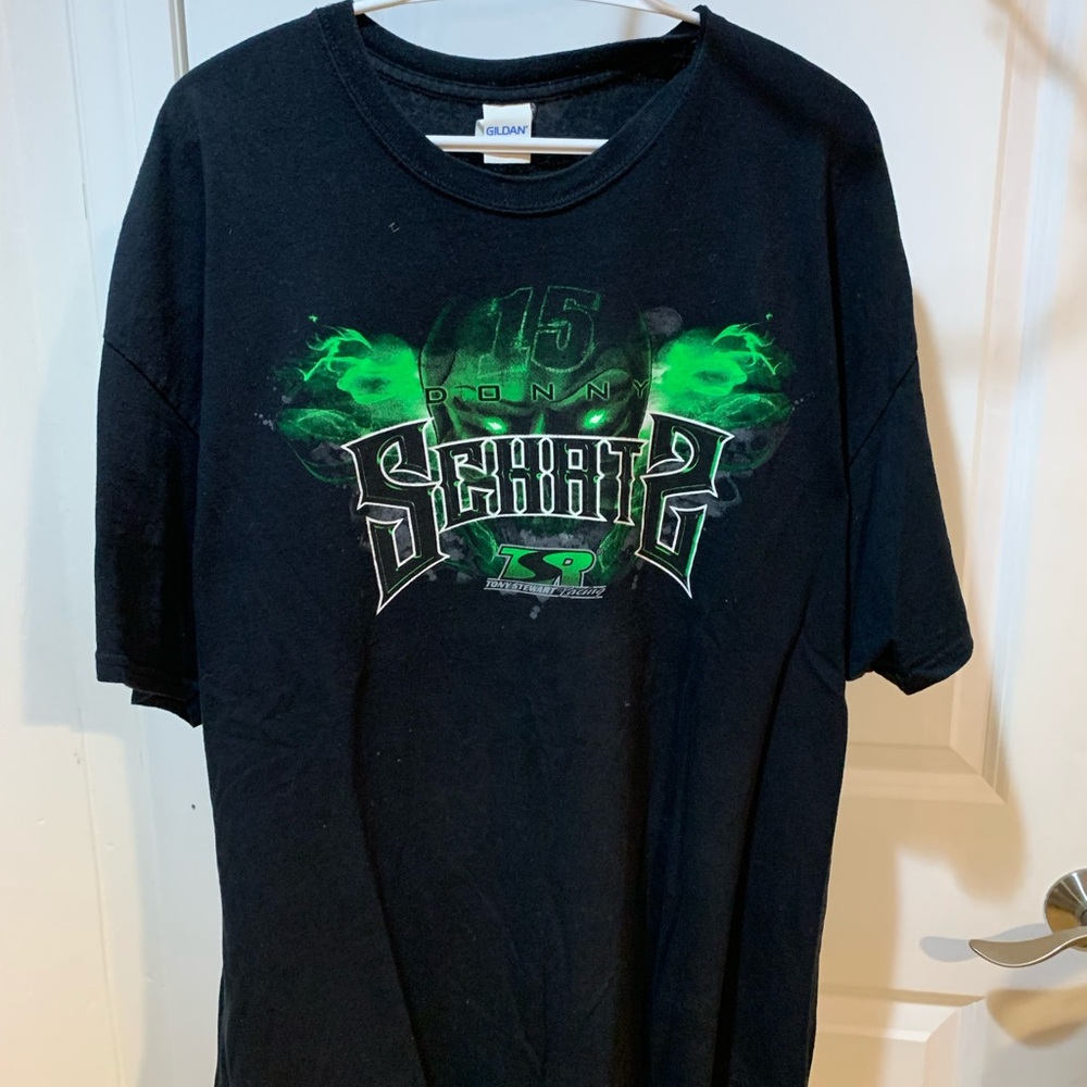 Y2K Donny Schatz racing graphic tee